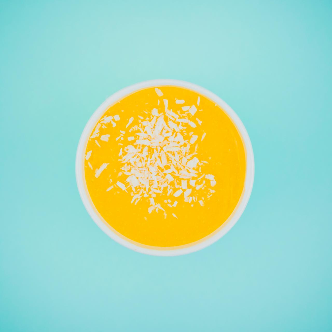 Kokos & pasjonssorbé