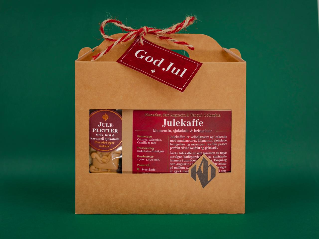 Gaveeske med Julekaffe & Julepletter