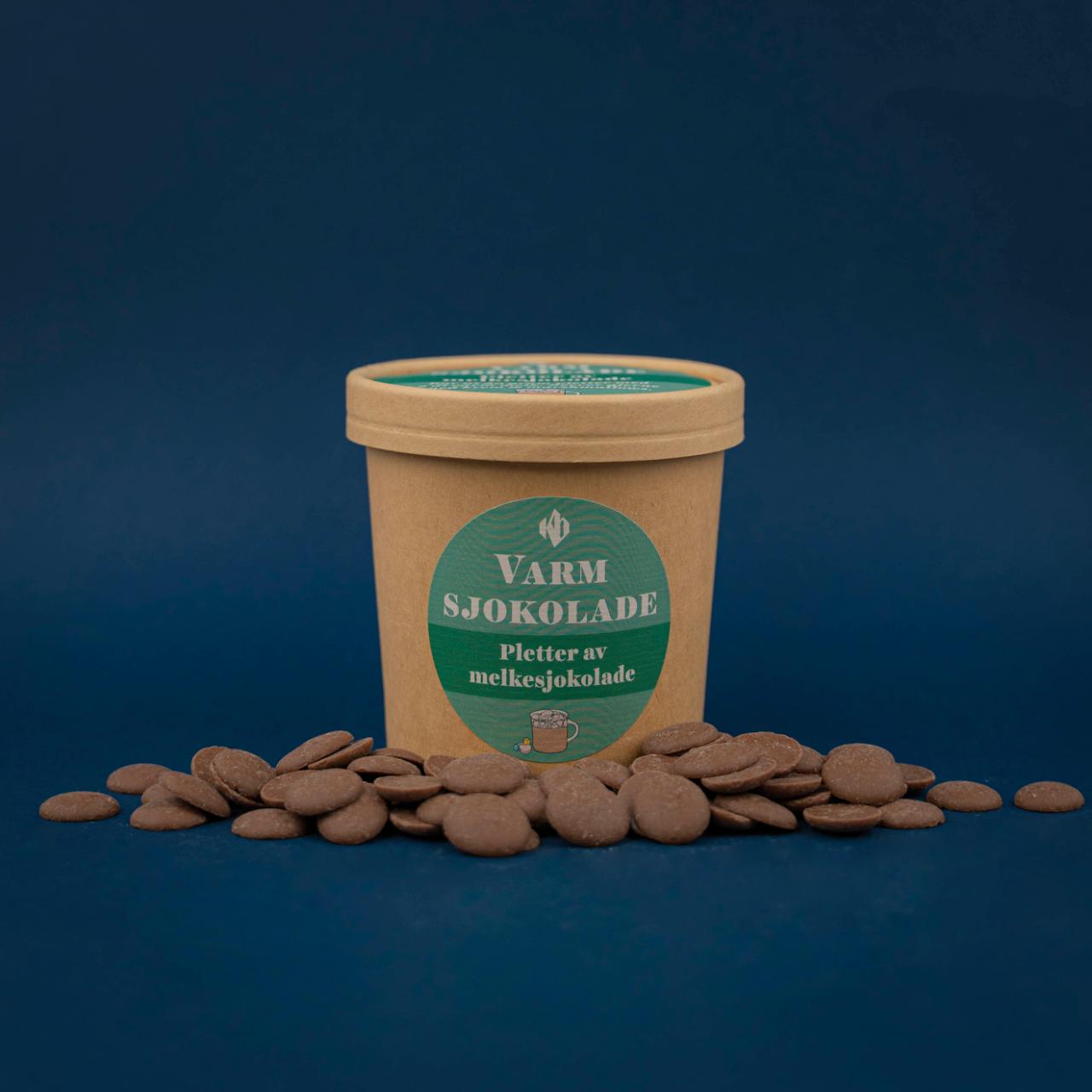Varm sjokolade - Melkepletter