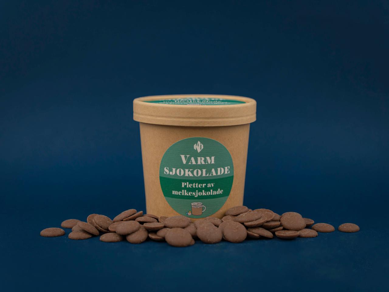 Varm sjokolade - Melkepletter