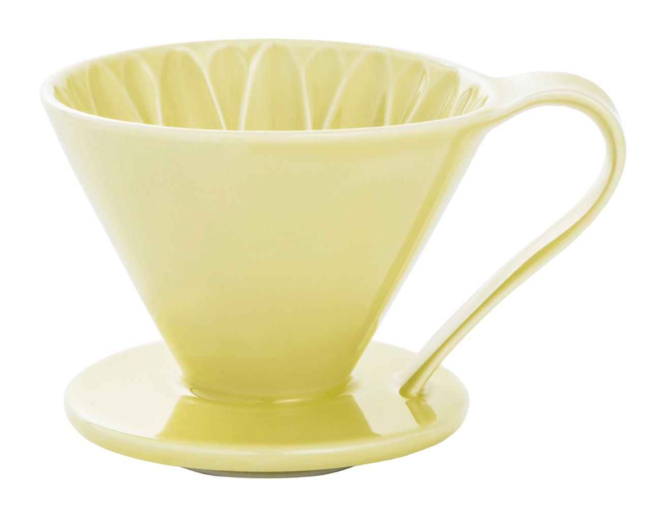 Cafec Håndbrygger 4 kopp Gul