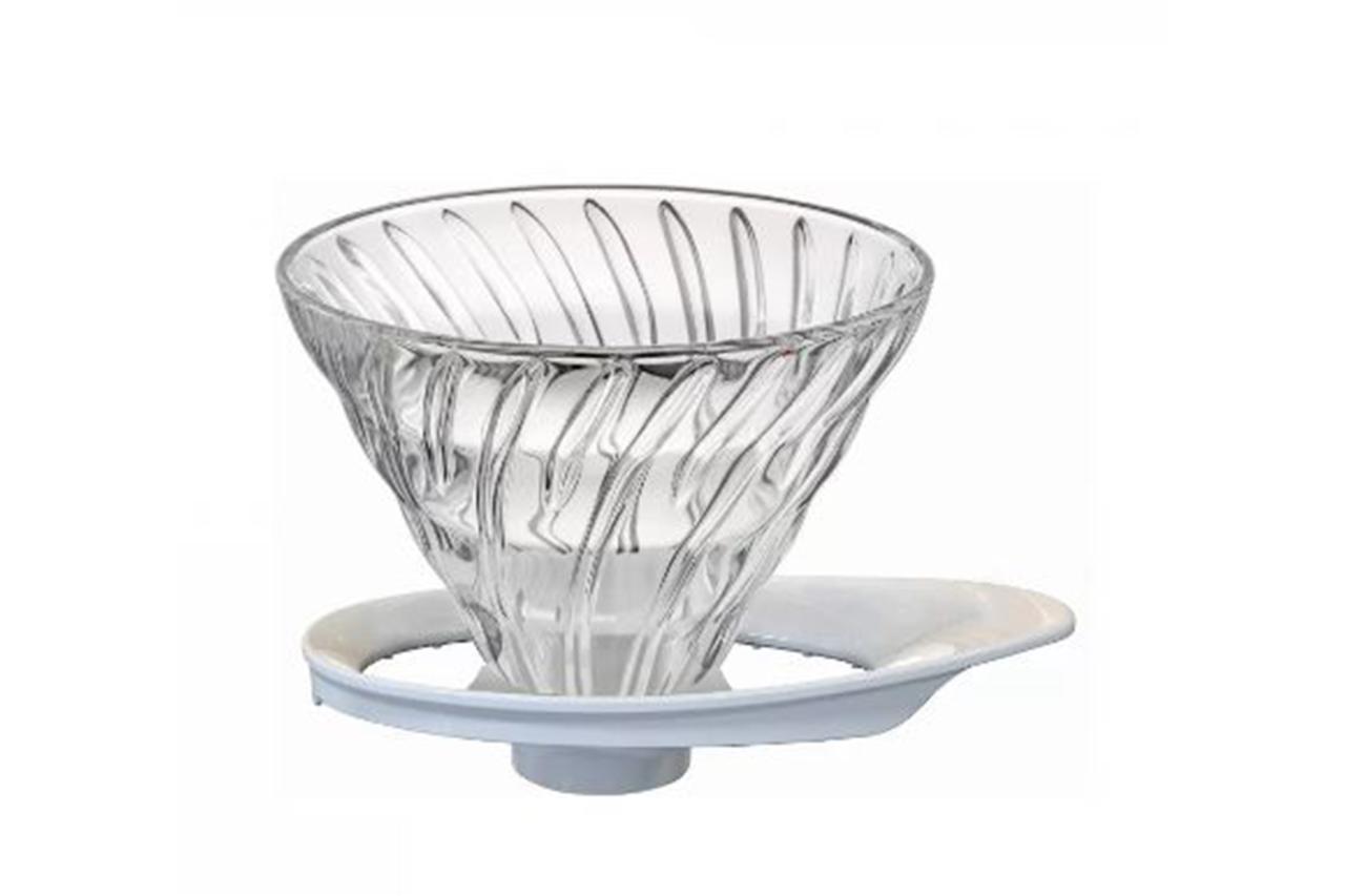 V60 02 Glass Hvit
