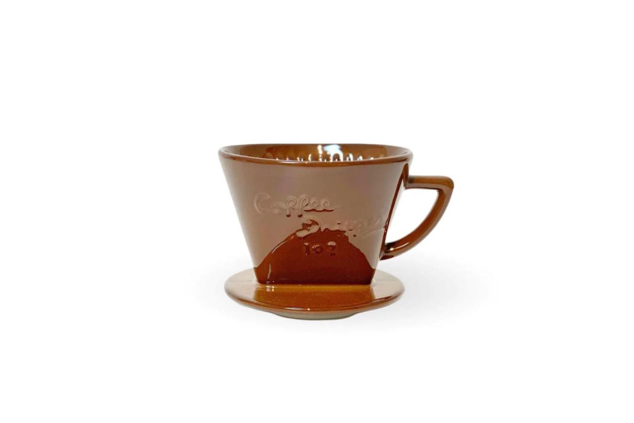 Cafec Håndbrygger Trapesformet 102 - Brun