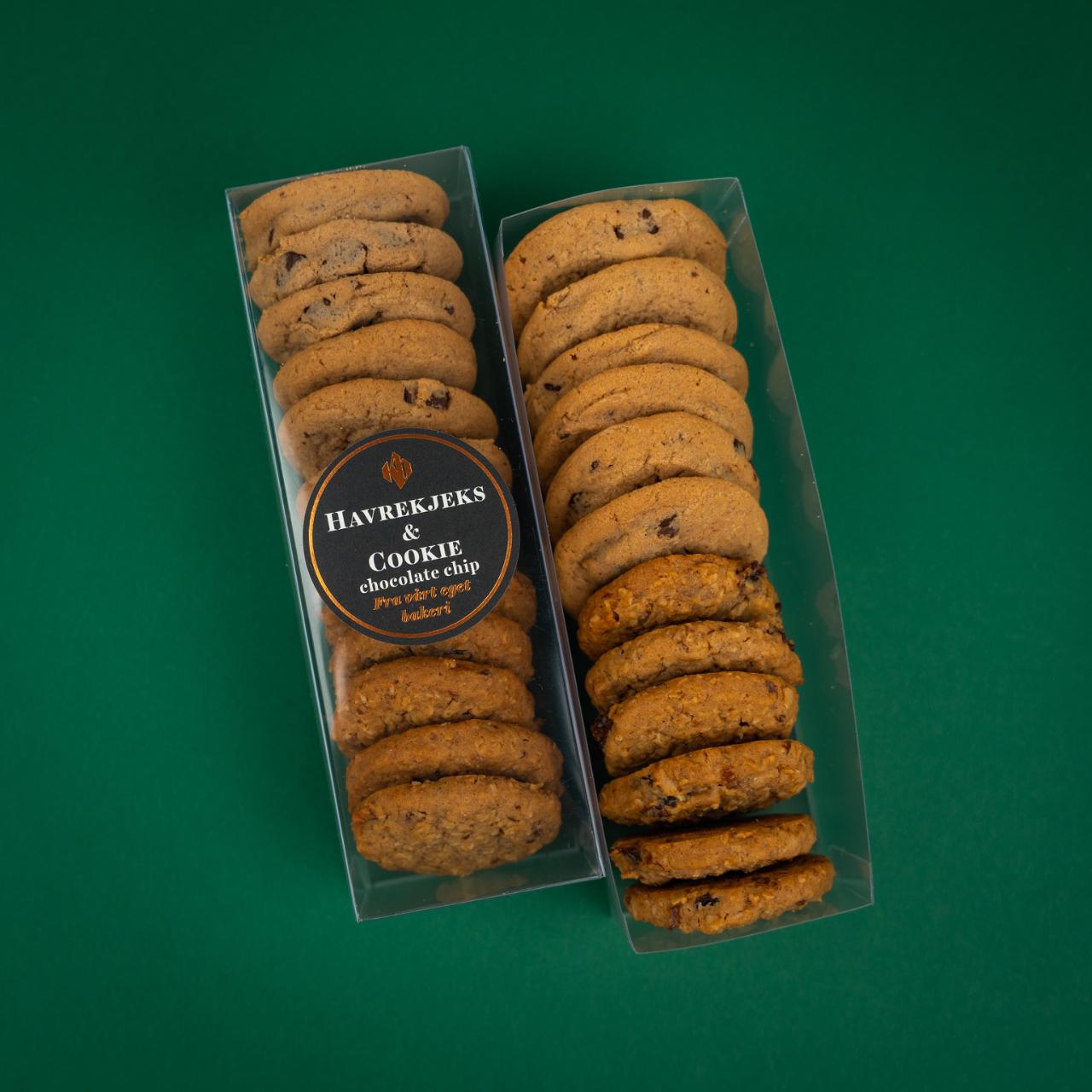 Havrekjeks & Cookie chocolate chip
