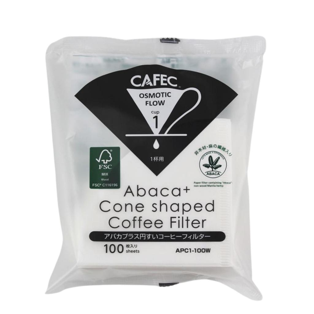 Cafec Abaca + filter 1 kopp