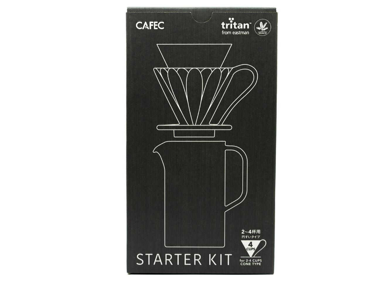 Cafec Starter Kit 4 kopp 
