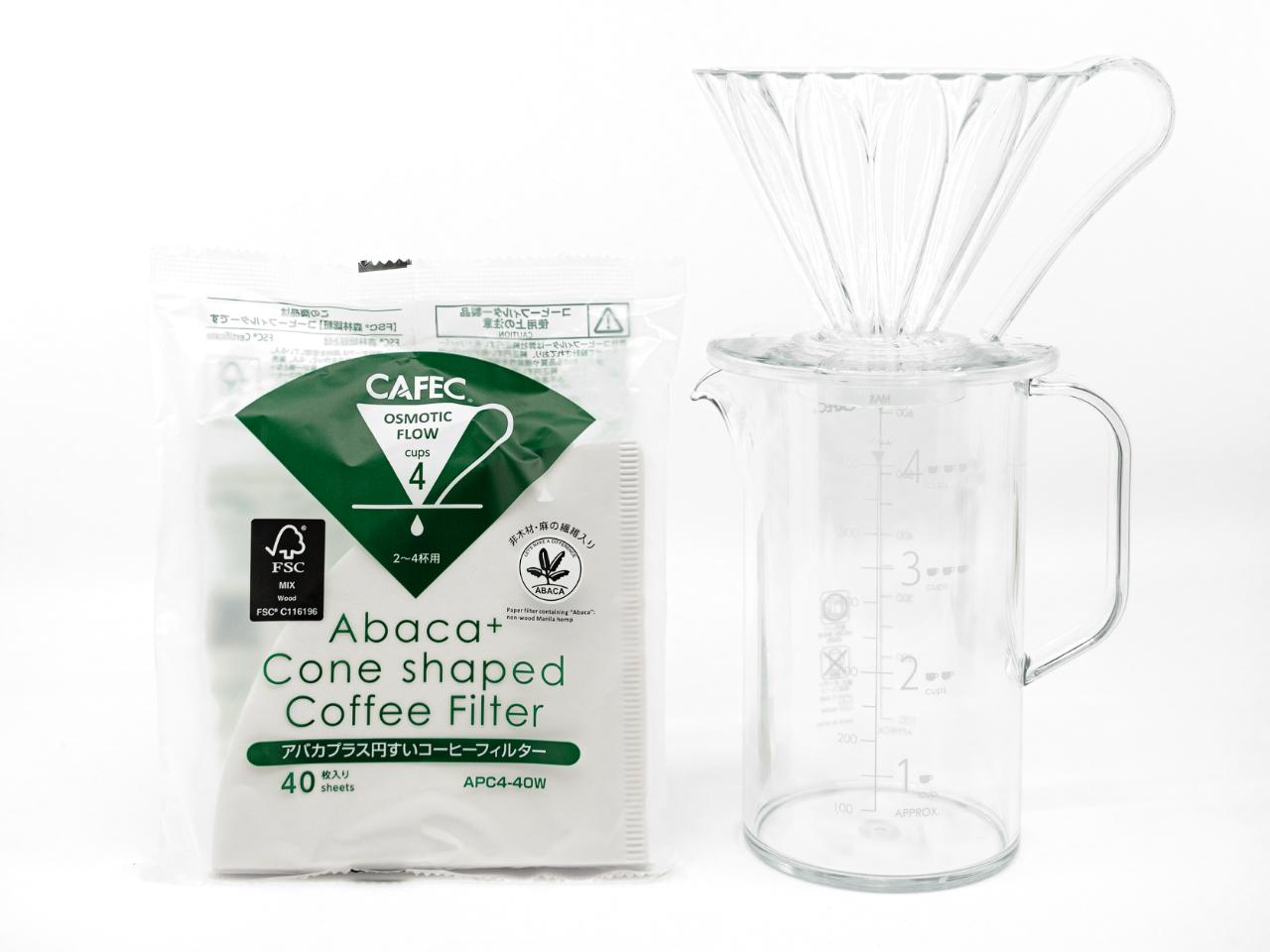 Cafec Starter Kit 4 kopp 
