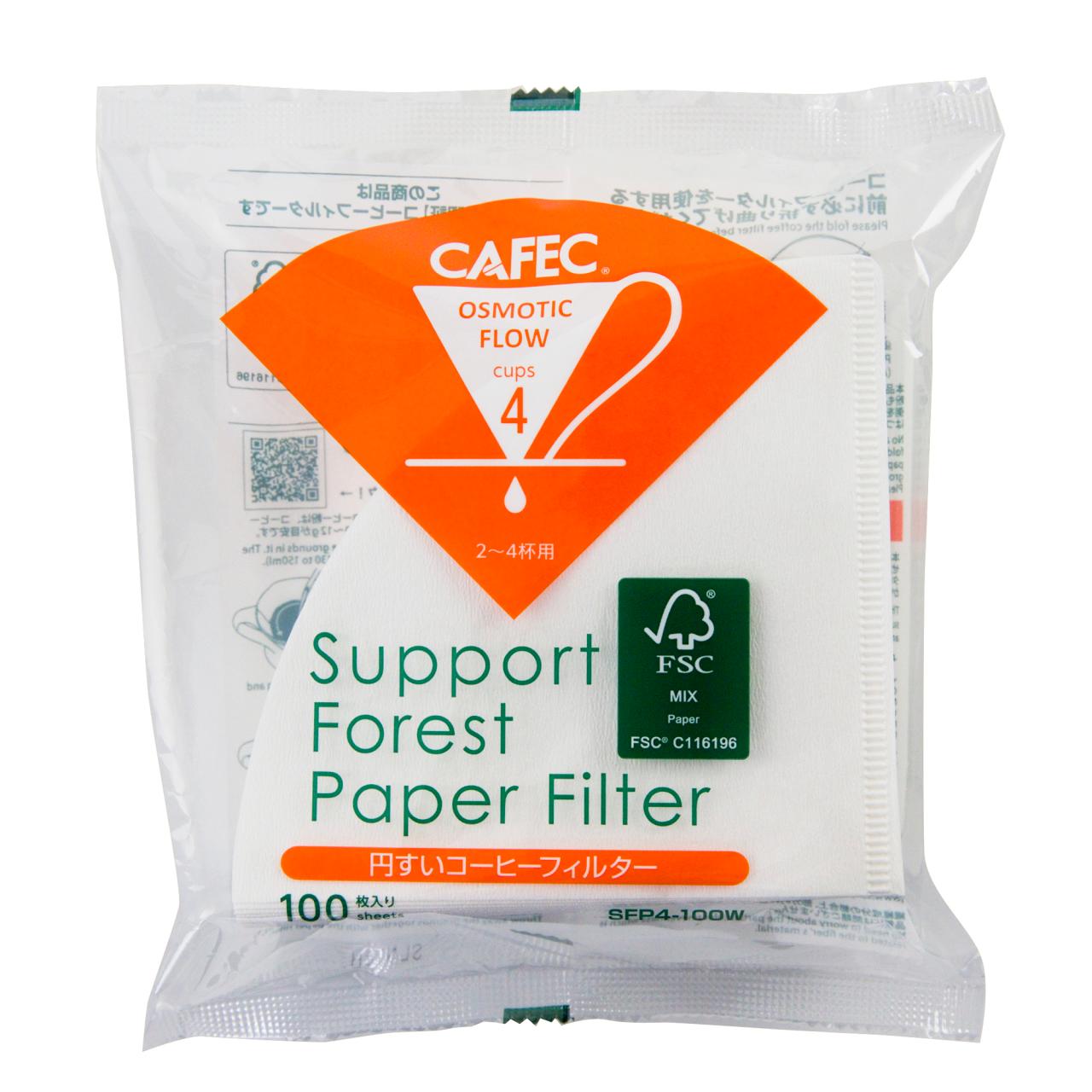 Cafec SFP (Support Forest Paper) filter 4 kopp