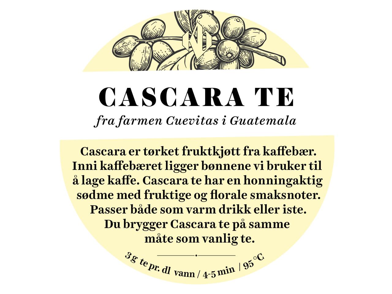 Cascara te - løsvekt